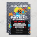 Search for paintball invitations Target