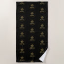 Search for crown beach towels King