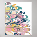 Search for colorful swirls posters Pink