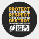 Search for football shirt stickers Quarterback