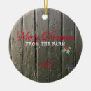 Search for farm christmas tree decorations Barn