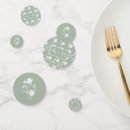 Search for sage green confetti Simple