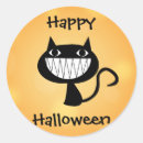 Search for cartoon black cat stickers Happy