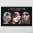 Search for black hair salon flyers Lashes
