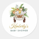 Search for jungle safari baby shower stickers Modern