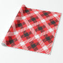 Search for red buffalo plaid wrapping paper Pattern