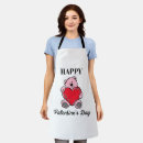Search for love panda aprons Heart