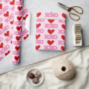 Search for pink red hearts wrapping paper Xoxo