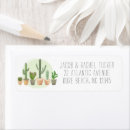 Search for desert flowers return address labels Cactus