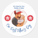 Search for first fathers day stickers Modern