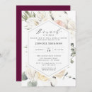 Search for eucalyptus geometric bridal shower invitations Floral