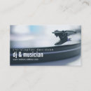 Search for turntable business cards Professional dj