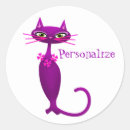 Search for retro cat stickers Pink