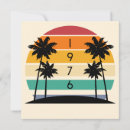 Search for palm tree birthday invitations Vintage