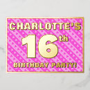 Search for fun sweet 16 invitations 16 years old