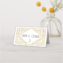 Search for art deco place cards Gold
