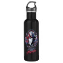 Search for marvel water bottles Harley quinn