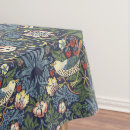 Search for strawberry tablecloths William morris