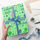 Search for lime green wrapping paper Birthday