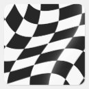 Search for black and white flag stickers Chequered