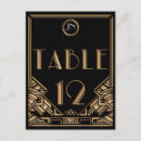 Search for gold geometric postcards Roaring twenties