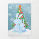 Search for rabbit christmas cards Bunny rabbits