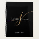 Search for gold planners Black and gold