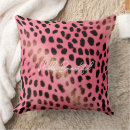 Search for pink leopard print cushions Black