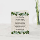 Search for irish blessing st patricks day cards Shamrocks