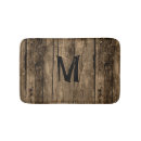 Search for wood look bath mats Rustic
