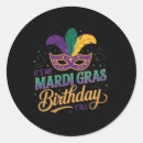 Search for mardi gras queen stickers King cake