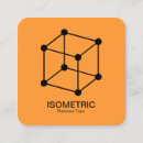 Search for cube business cards Geometric