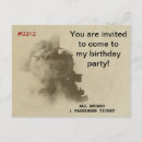 Search for steam train invitations Railroad