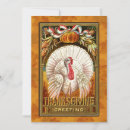 Search for vintage thanksgiving invitations Turkeys