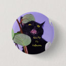 Search for angry cat badges Halloween