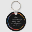 Search for i can do all things key rings Faith