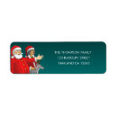 Search for naughty return address labels Santa claus