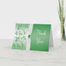 Search for emerald green white thank you cards Flowers