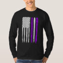 Search for domestic violence purple ribbon clothing Usa