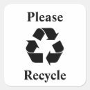 Search for recycling square stickers Container