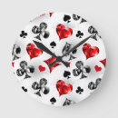 Search for playing cards clocks Suits