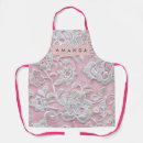 Search for lace flower aprons Vintage