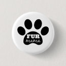 Search for rescue pet badges Black