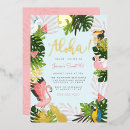 Search for gold pineapple invitations Flamingo