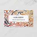 Search for detective business cards Police