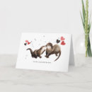 Search for otters in love cards I love you