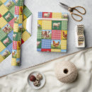 Search for patchwork wrapping paper Gingham