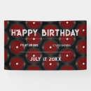 Search for vinyl record banners Retro