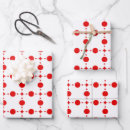 Search for red polka dot wrapping paper Geometric pattern