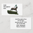 Search for jump business cards Equestrian